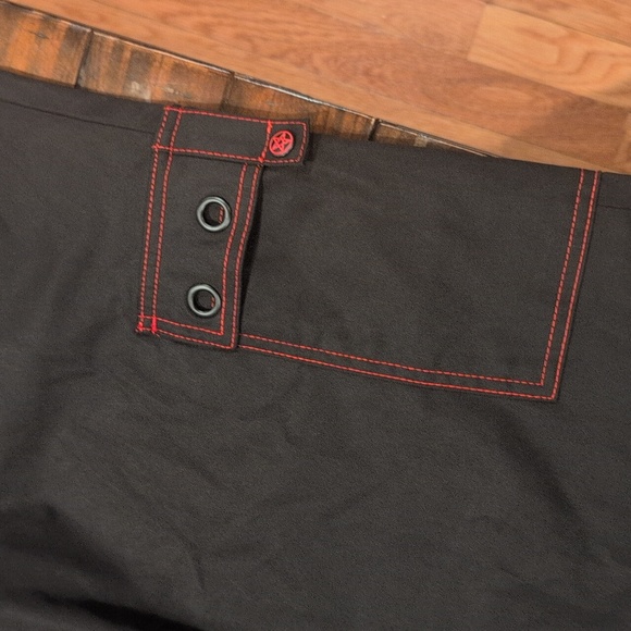 Killstar Night Species Bondage Wide Leg Cargo Pants - Picture 6 of 11